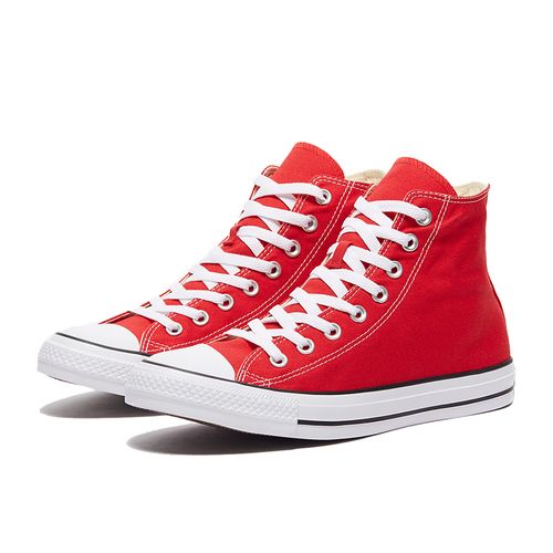 Tenis casual Chuck Taylor Hi Converse All Star rojo para hombre