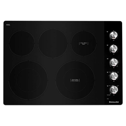 Cocina empotrable 5 quemadores eléctrica 77 cm (30") KCES550HSS Kitchen Aid