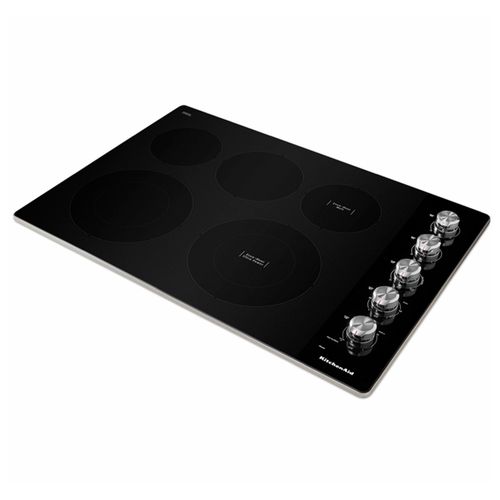 Cocina empotrable 5 quemadores eléctrica 77 cm (30") KCES550HSS Kitchen Aid