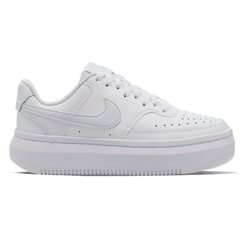 Zapato deportivo casual Nike Court Vision Alta color blanco para mujer