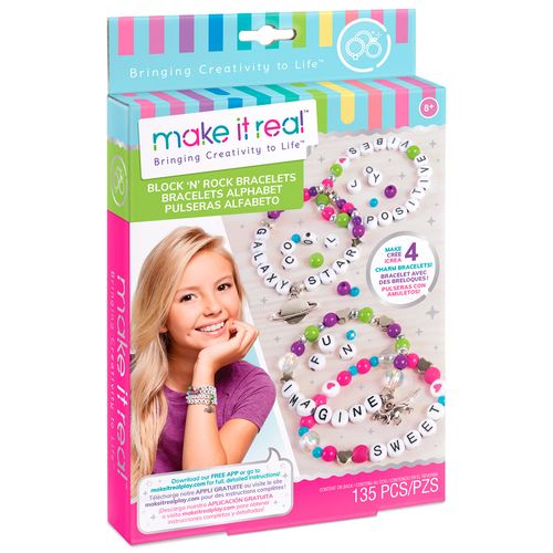 Make It Real Pulseras Alfabeto