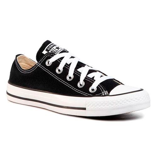 Zapato Converse deportivo chuck taylor all star color negro/blanco para mujer