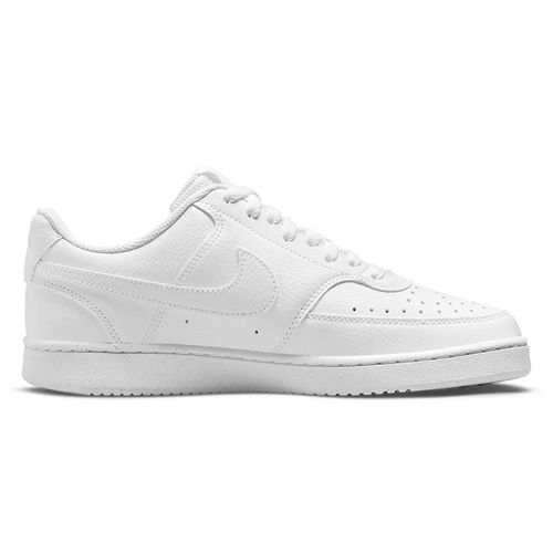 Zapato deportivo casual Nike court vision low color blanco para mujer