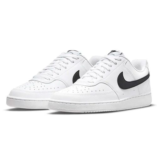 Zapato deportivo Nike Court Vision color blanco y negro para mujer