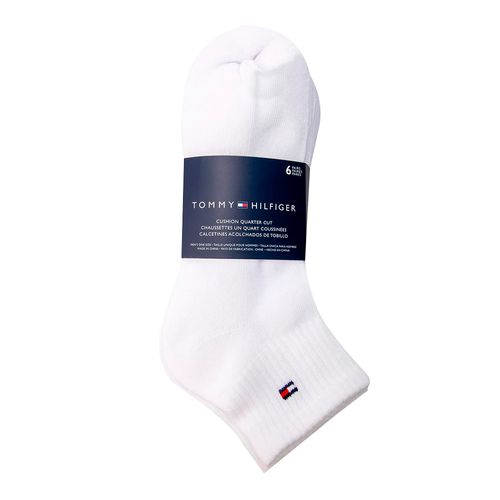 Paquete de 6 pares de calcetines blancos para hombre