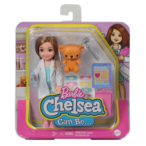 Barbie Mundo de Chelsea Muñeca con Profesiones