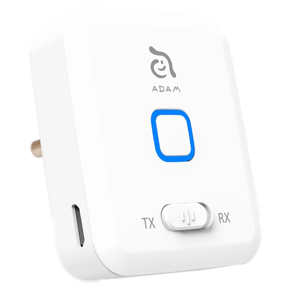Transmisor  y receptor de audio eve bluetooth blanco