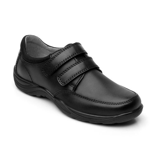 Calzado de vestir escolar Flexi negro para niño