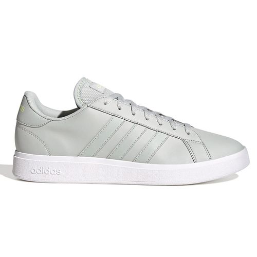 Zapato deportivo casual Adidas grand court base 2 gris para hombre