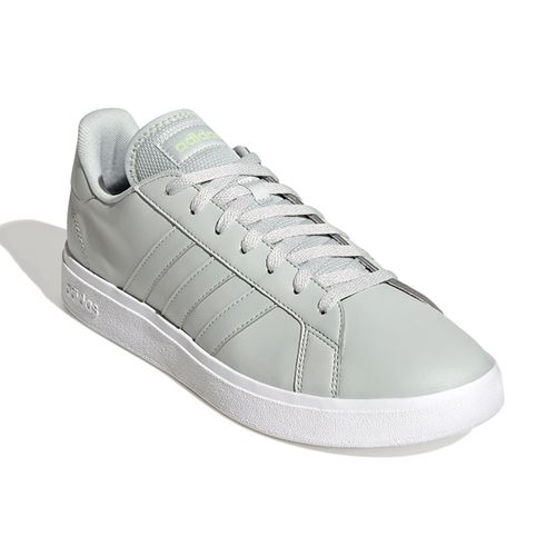 Zapato deportivo casual Adidas grand court base 2 gris para hombre