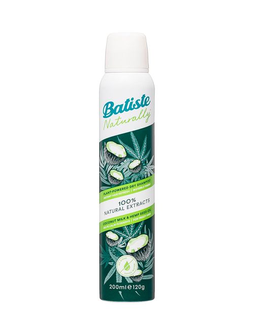 Shampoo en Seco Batiste Naturally Coconut Milk & Hemp Seed 200ml.