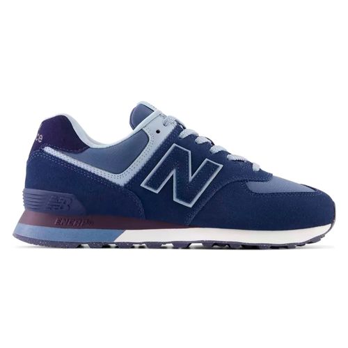 Zapato New Balance 574 deportivo casual azul para hombre