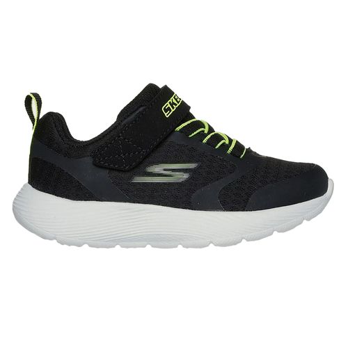 Calzado deportivo Skechers negro/lima para niño bebé