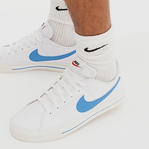 Zapato Nike Court Legacy Next Nature deportivo casual blanco para hombre