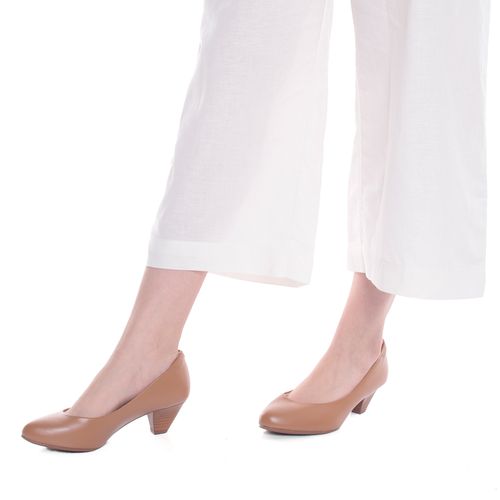 Zapato de vestir Nicolle café para mujer