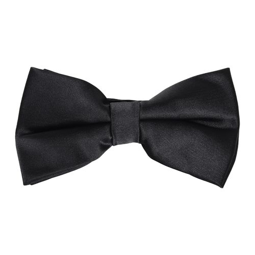 Corbatín PuroEGO negro sólido para hombre