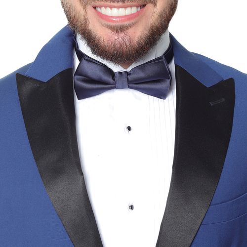 Corbatín PuroEGO azul navy sólido para hombre