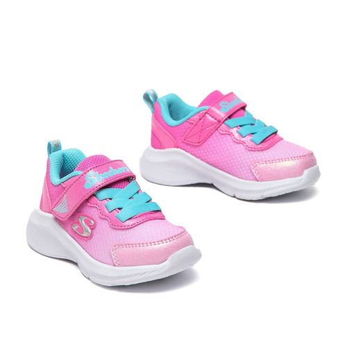 Zapato deportivo Skechers rosado para niña bebé