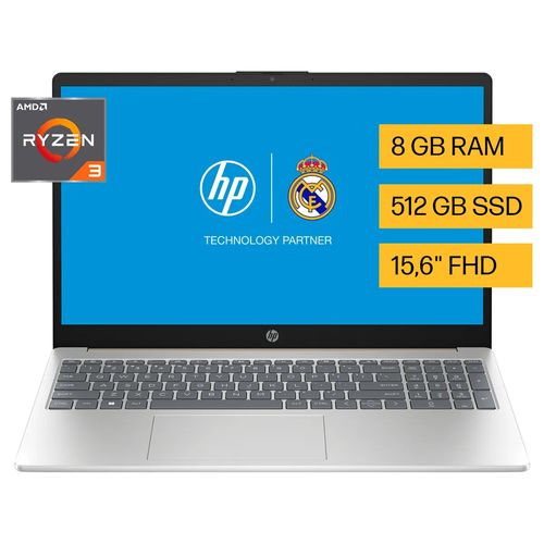 Laptop HP AMD Ryzen 3-7320U  8GB RAM + 512GB SSD ROM // 15-FC0043LA