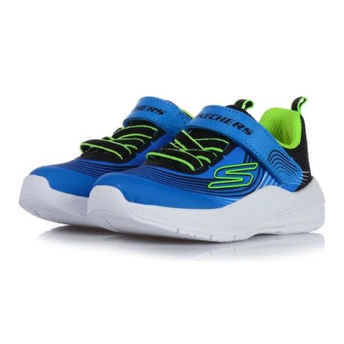 Zapato deportivo casual Skechers azul para niño bebé