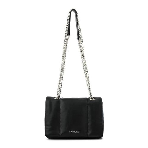 Cartera crossbody Amphora Elian color negro para mujer