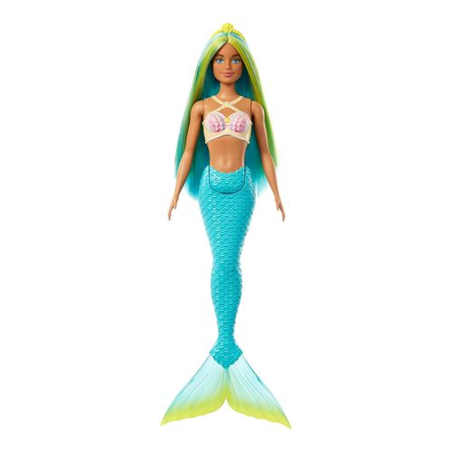 Barbie Fantasía Muñeca Sirenas con Cabello de Colores