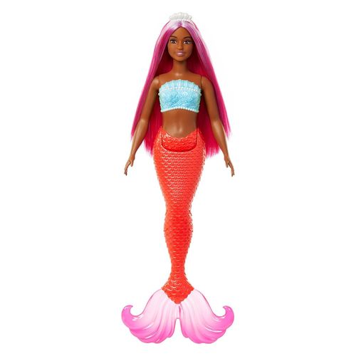 Barbie Fantasía Muñeca Sirenas con Cabello de Colores