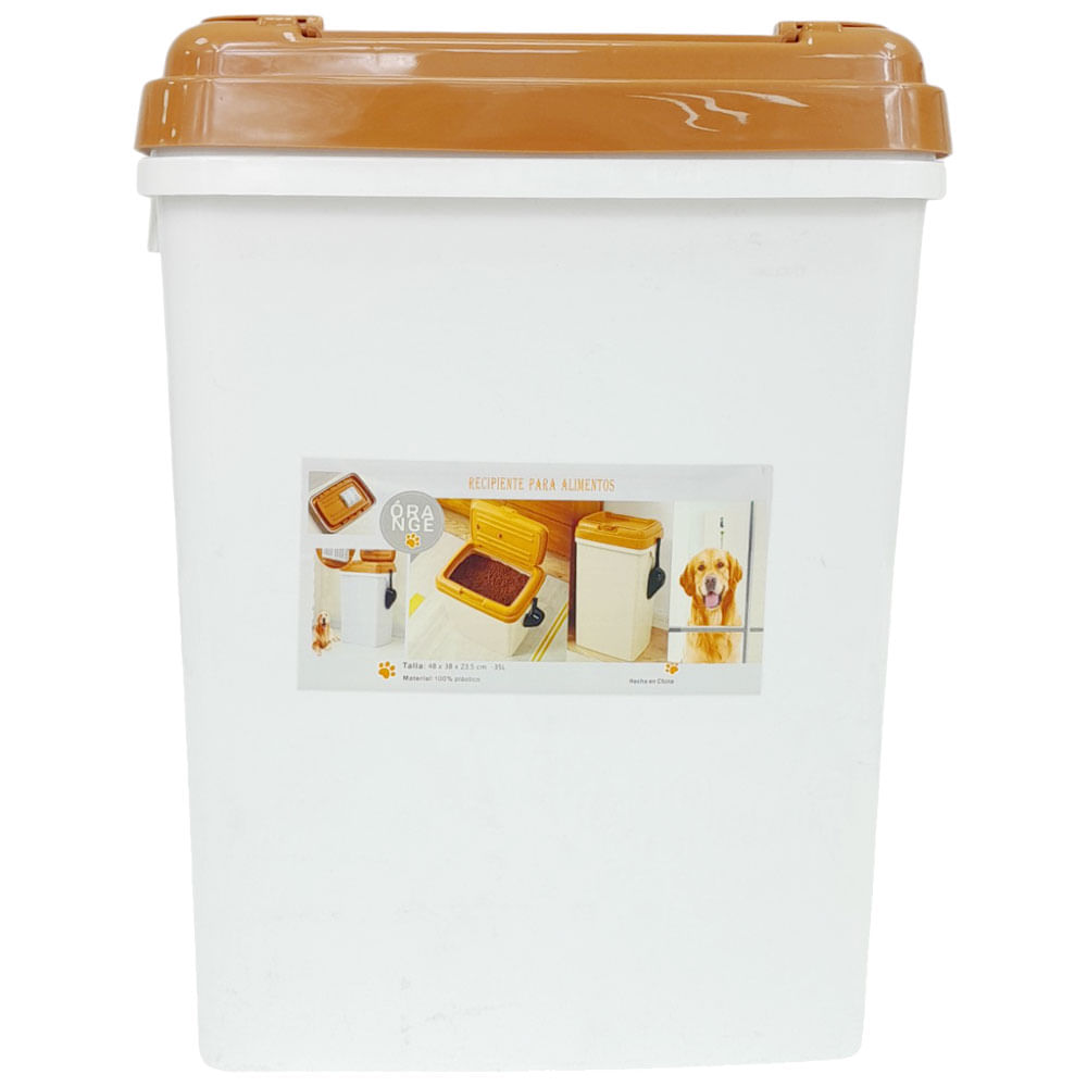 Contenedor de comida para mascota 35 L
