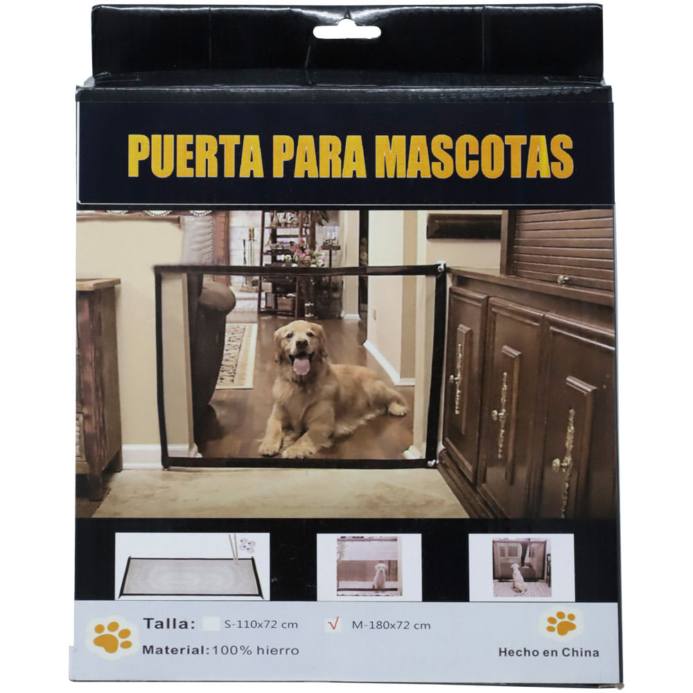 Puerta para mascotas muticolor
