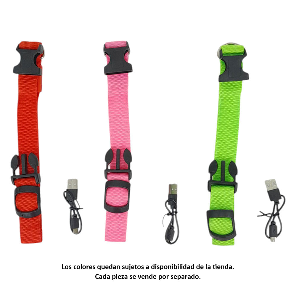 Collar reflectivo para mascota surtido 1 unidad