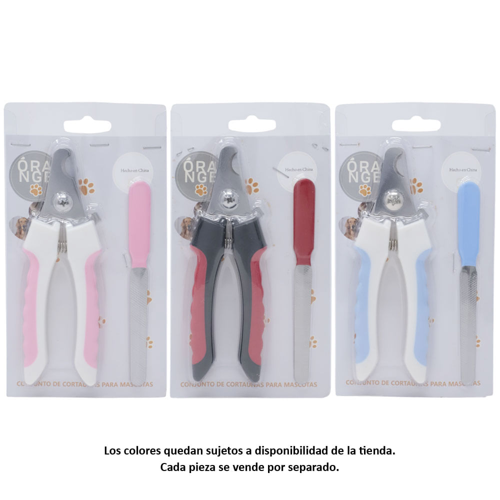 Cortador de uñas para mascota surtido 1 unidad