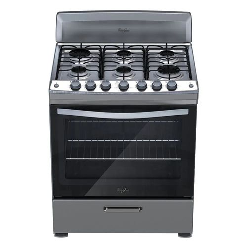 Cocina 6 quemadores con horno a gas 76 cm (30") LWF5150D Whirlpool