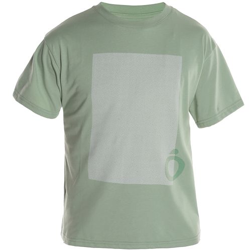 Camiseta verde con estampado para niño