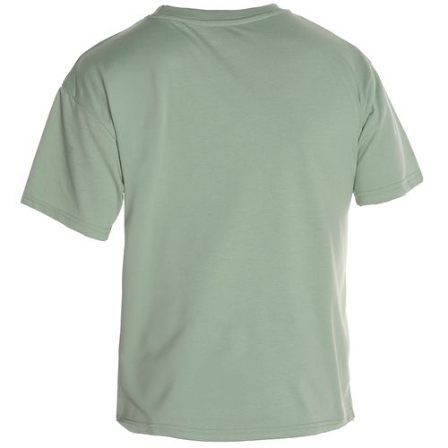 Camiseta verde con estampado para niño