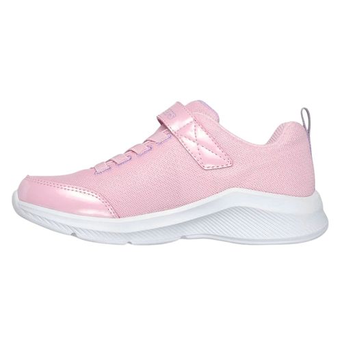 Zapato deportivo casual Skechers rosado para niña