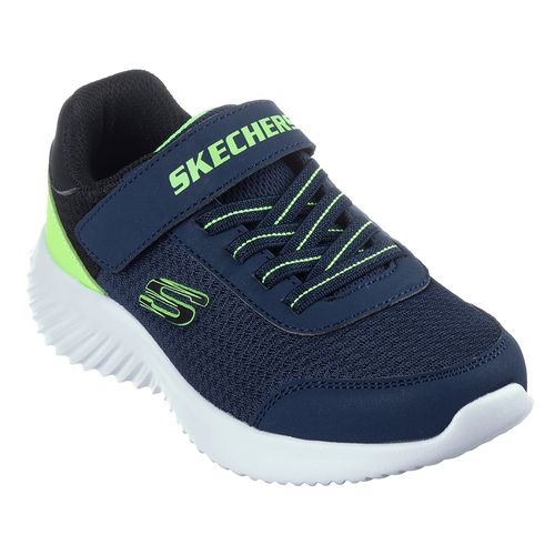 Zapato deportivo casual Skechers azul para niño
