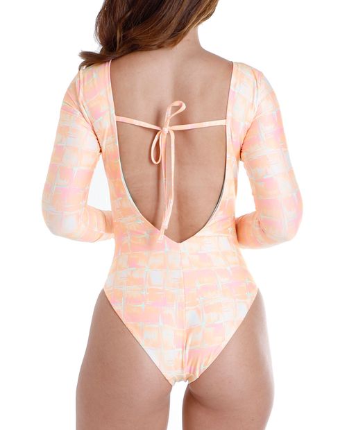 Traje de baño Orange multicolor para mujer