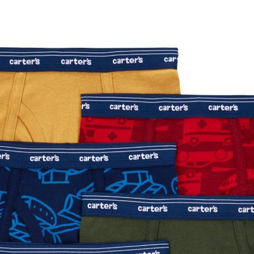 Set de 7 piezas ropa interior multicolor con estampado para niño
