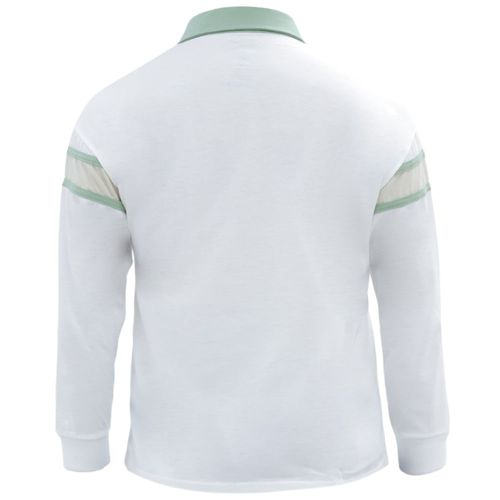 Camisa polo bicolor a rayas para niño