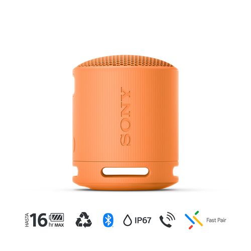 Bocina inalámbrica Sony SRS-XB100 portátil con Bluetooth