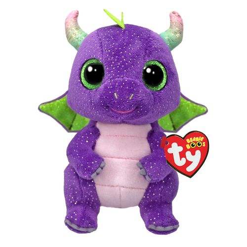 Ty Beanie Boos Daphne Dinosaurio Violeta Regular