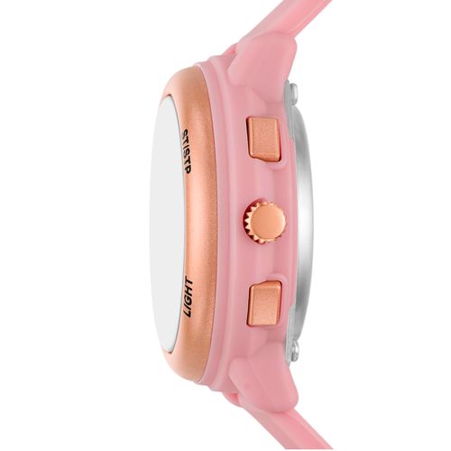 Reloj Skechers análogo digital de silicona rosado para mujer