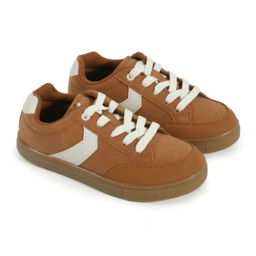 Zapato casual Colloky color café para niño