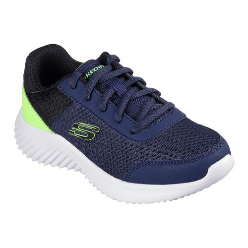 Zapato deportivo casual Skechers azul para niño