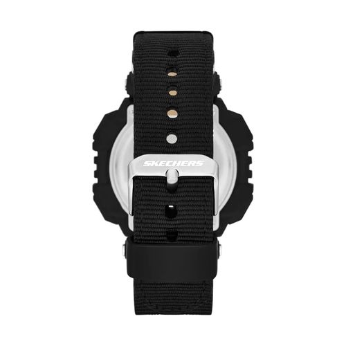 Reloj Skechers digital de nylon color negro para hombre