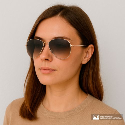 Lentes de sol aviador para mujer Jessica Simpson