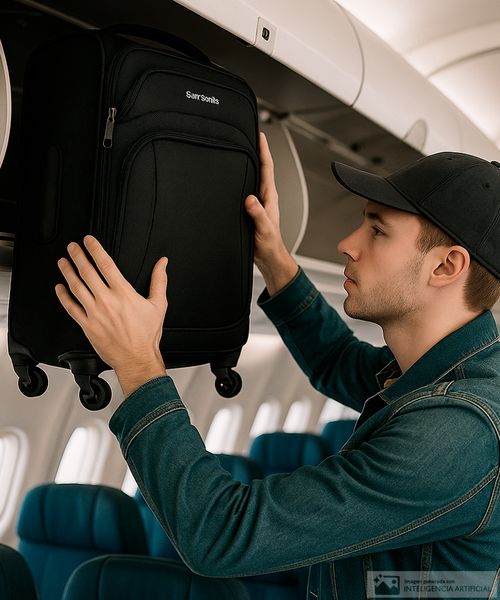 Maleta Samsonite spinner pequeña color negro