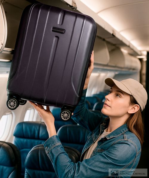 Maleta Samsonite Fiero 3.0 pequeña color morado oscuro