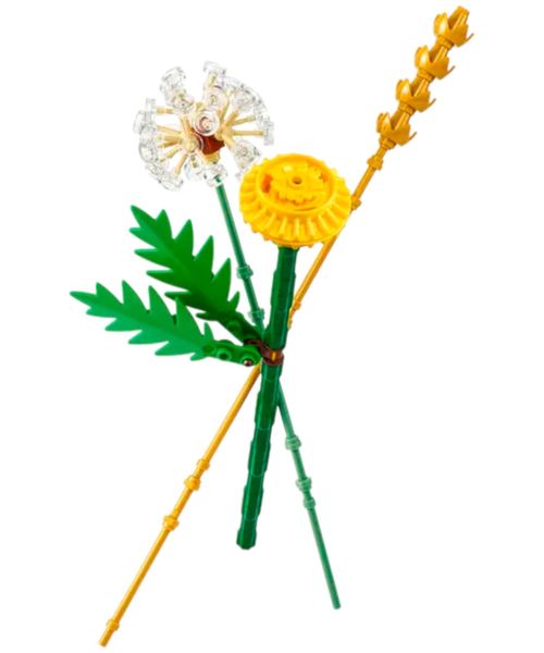 Lego botanical flores de campo 77 piezas