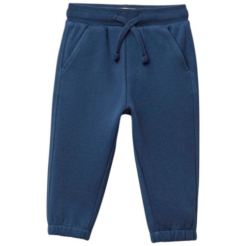 Jogger azul sólido para bebé niño
